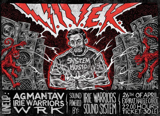 Full lineup and artwork revealed for our next club night w/ V.I.V.E.K.